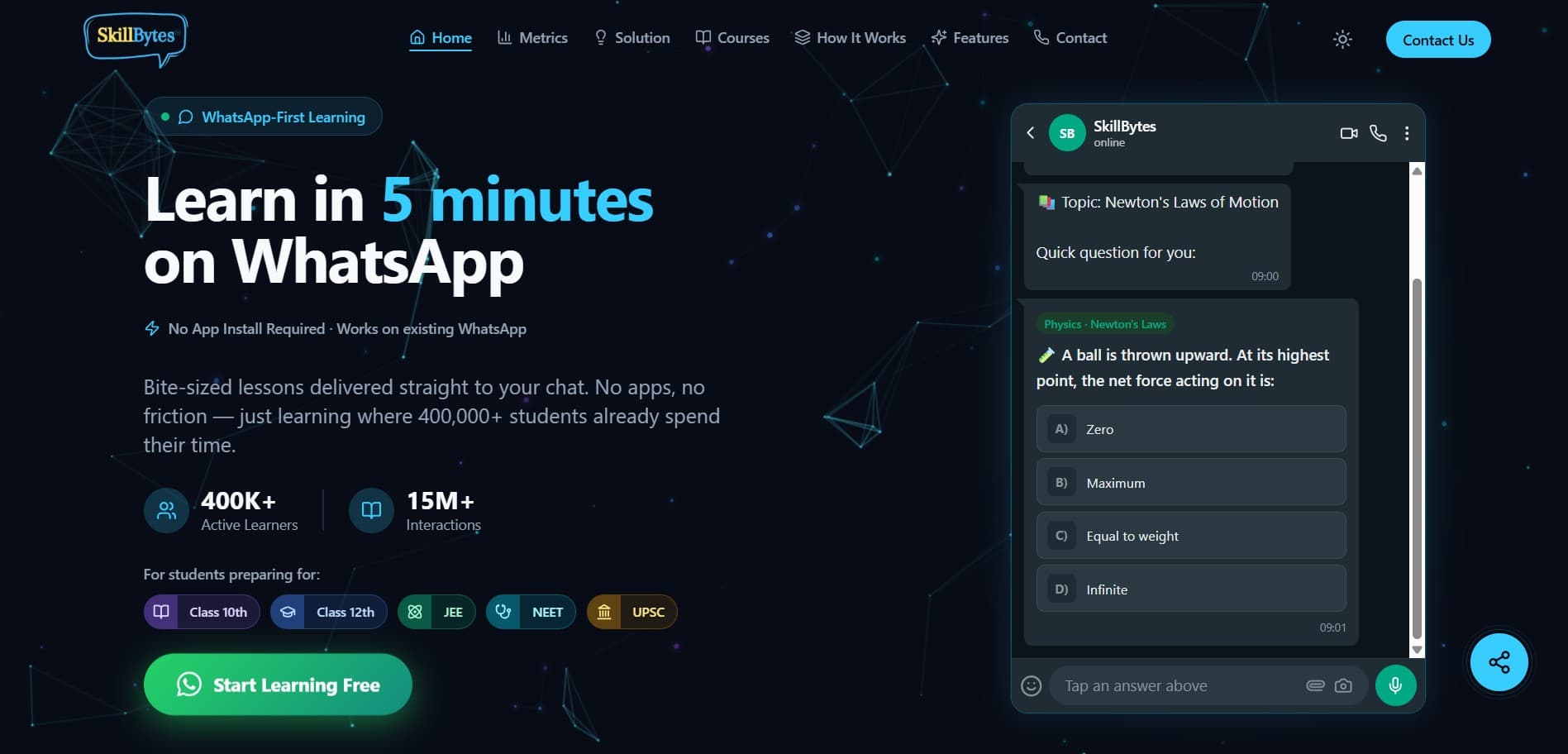 SkillBytes AI preview